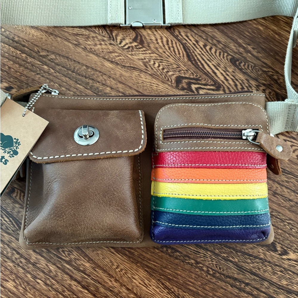 Roots Rainbow Village Pack Tribe Belt Bag - Picture 2 of 7